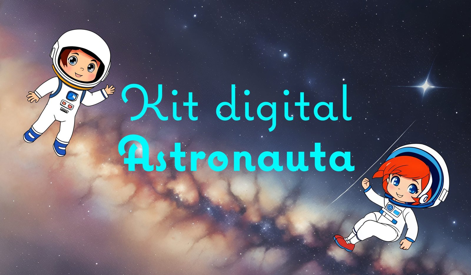 Kit Festa Gato Galáctico - Arquivo Digital